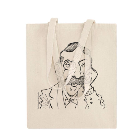 Saco de algodão com alças compridas