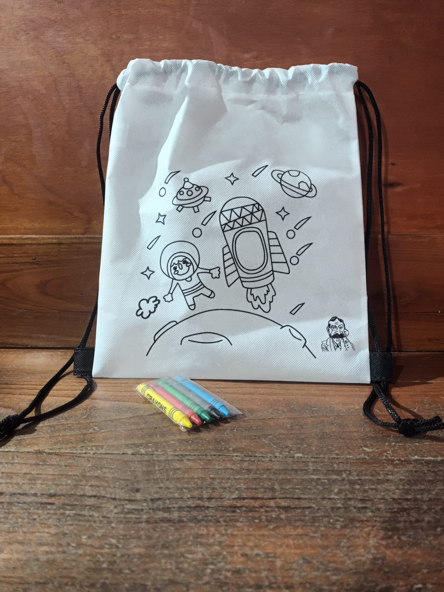 Mochila Infantil para Colorir